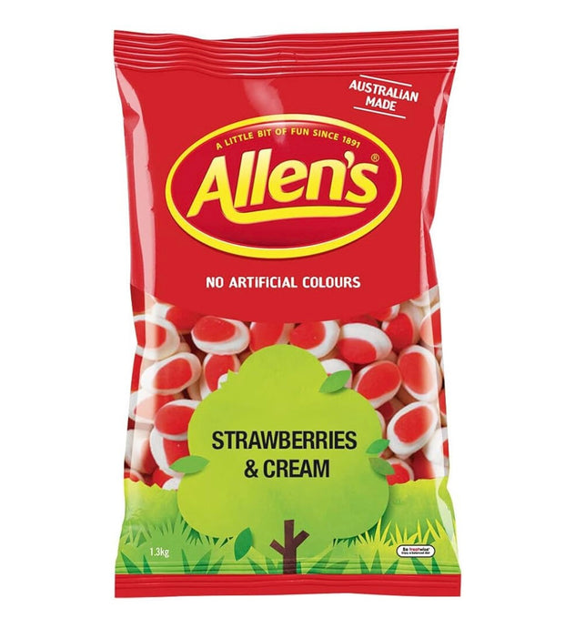 1.3kg Allen’s Strawberries & Cream (PRE-ORDER)