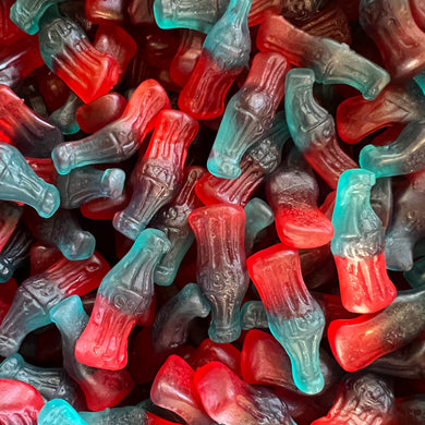 Red & Blue Cola Bottles