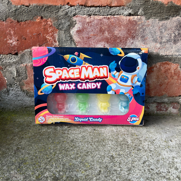Space Man Wax Candy Box