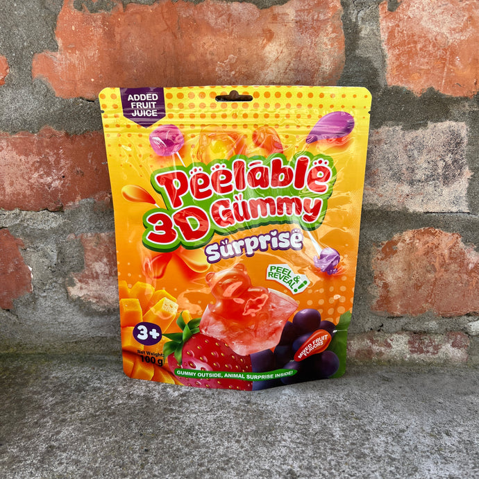 Peelable 3D Gummy Surprise