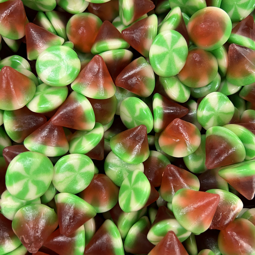 Filled Twisted Cones