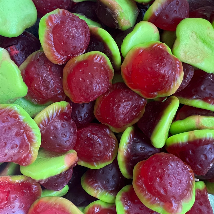 Filled Green Strawberries