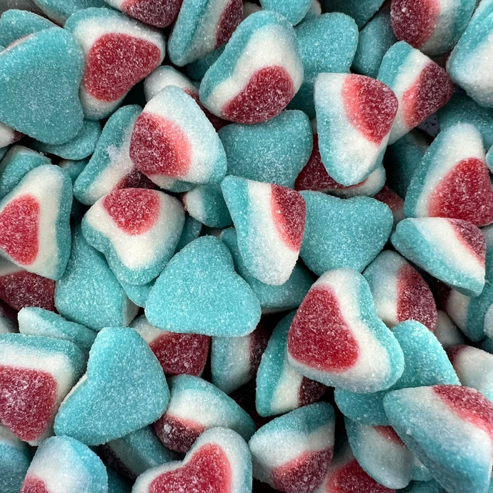 Sugared Triple Hearts